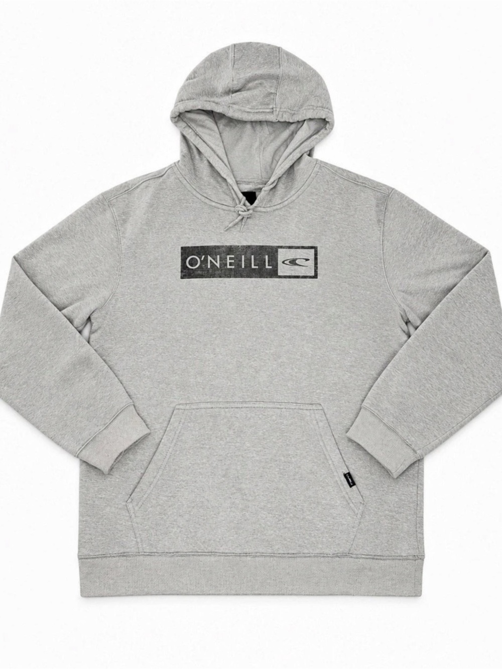 O’Neill Heather Grey Logo Graphic Pullover Hoodie Surf Skate Streetwear